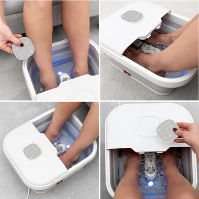 Spa de pies DulcePaso en uso